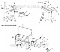 BATTERIA BOX WIDETRAK LX 0972065 and  EUROPEAN WIDETRAK LX E972065 (4938223822B013)