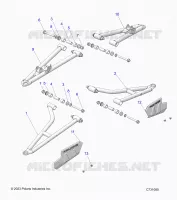 SOSPENSIONI ANTERIORI CONTROL ARMS