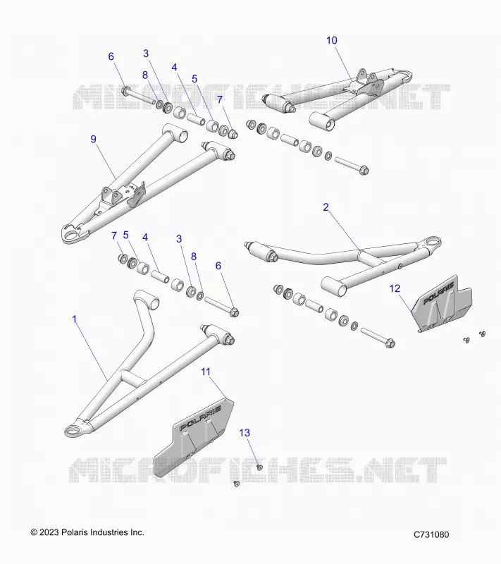 SOSPENSIONI ANTERIORI CONTROL ARMS