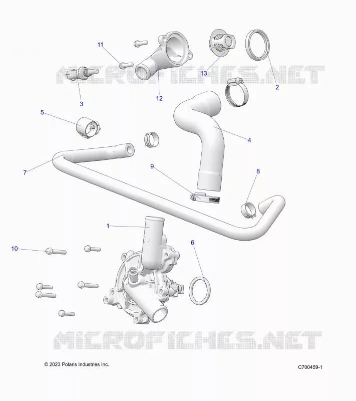 MOTORE, WATERPUMP AND BYPASS