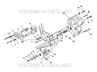 SCATOLA DEGLI INGRANAGGI   FRENO DI MONTAGGIO Sportsman 4X4 / W938039 (4926382638027A)