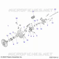 TRASMISSIONE, PRIMARY CLUTCH