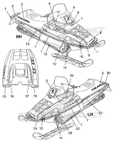 DECALS 700 RMK 0980966 AND EUROPEAN 700 RMK E980966 (4943724372A011)