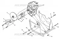 SCATOLA DEGLI INGRANAGGI   FRENO DI MONTAGGIO 4X4 350L W938139 (4924052405027A)