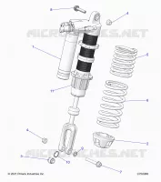 SUSPENSION, SHOCK ANTERIORE MOUNTING, STANDARD/PREMIUM