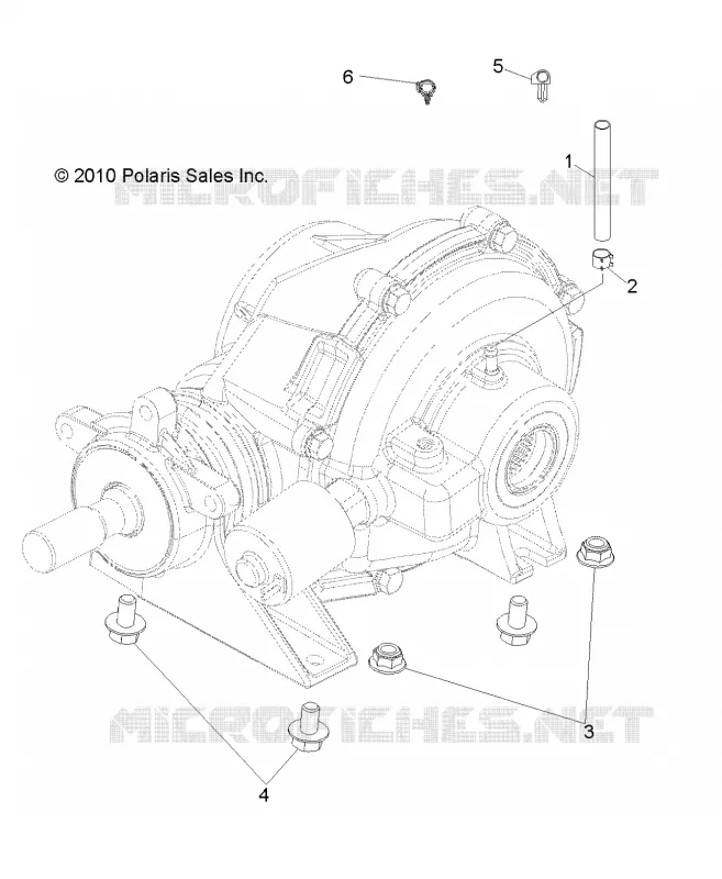 TRASMISSIONE, REAR SCATOLA INGRANAGGI MONTAGGIO