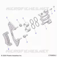 FRENO ANTERIORE CALIPER