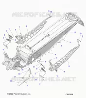 CHASSIS, PROTEZIONE FRIZIONE, FOOTRESTS, AND RUNNINGBOARDS