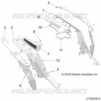 CARROZZERIA POSTERIORE FENDERS AND BEZELS