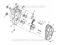 carter della catena 500 INDY 0982764(A)(B) and EUROPEAN 500 INDY E982764A (4942104210B013)