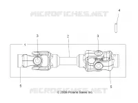 TRASMISSIONE, REAR PROP ALBERO