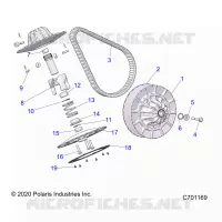 TRASMISSIONE, SECONDARY CLUTCH