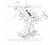 SOSPENSIONI ANTERIORI AND SCIARE Indy Lite And Star Lite (4918591859007A)