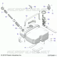 SISTEMA DI ALIMENTAZIONE CARBURANTE, TANK
