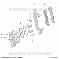 BRAKES, PINZA FRENO ANTERIORE
