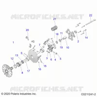 TRASMISSIONE, PRIMARY CLUTCH