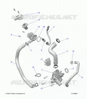 MOTORE, WATERPUMP AND BYPASS