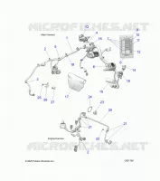 ELETTRICO, WIRE HARNESS, MAIN/FUSE BLOCK
