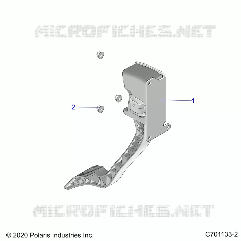 ENGINE, ACCELERATORE PEDALE
