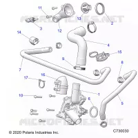 MOTORE, WATERPUMP AND BYPASS