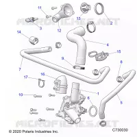 MOTORE, WATERPUMP AND BYPASS