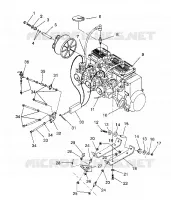 MONTAGGIO DEL MOTORE XLT/0930767,XLT SP/0930667    XLT SKS/0930567 (4923012301028A)