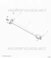 TRASMISSIONE, FRONT PROP SHAFT
