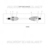 TRASMISSIONE, DRIVE SHAFT, FRONT