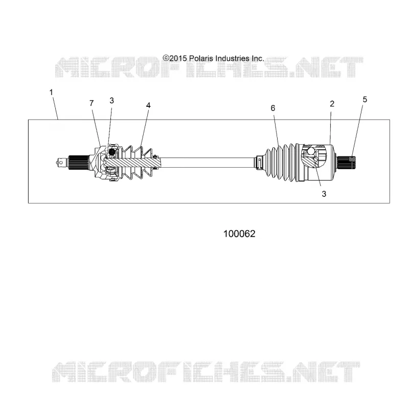 TRASMISSIONE, DRIVE SHAFT, FRONT
