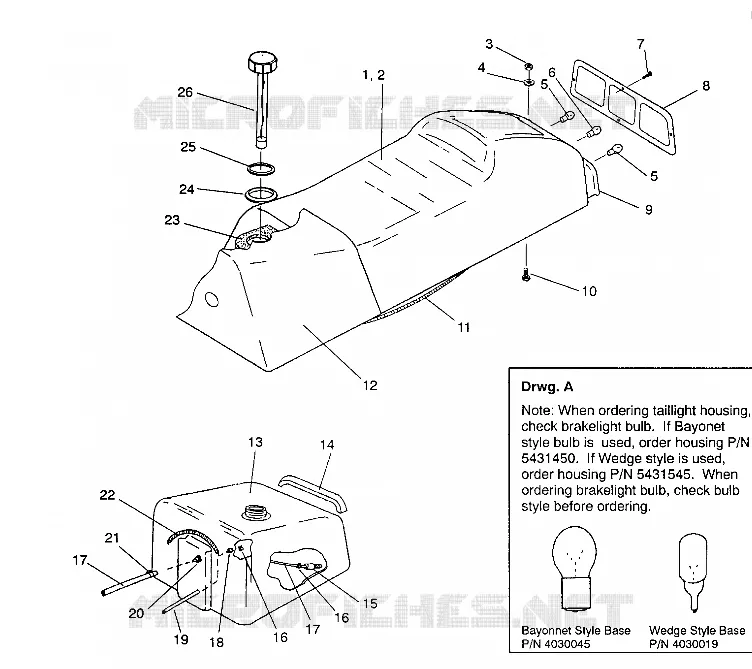 MONTAGGIO SEDILE   SERBATOIO 440 XCR / 0931760 (4923022302002A)