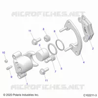 BRAKES, PINZA FRENO ANTERIORE