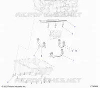MOTORE, OIL TUBES
