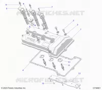 ENGINE, VALVOLA COPERTURA &amp; SPARK PLUGS