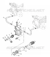 POMPA DELL'OLIO SPORT 0980443 and SPORT TOURING 0980243 (4942054205C011)