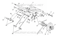 POSTERIORE COPPIA ARM 600 XCR 0951676 (4929132913B013)