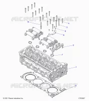 ENGINE, TESTA CILINDRO