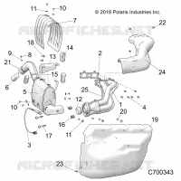 ENGINE, IMPIANTO DI SCARICO