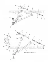 SOSPENSIONI ANTERIORI CONTROL ARMS