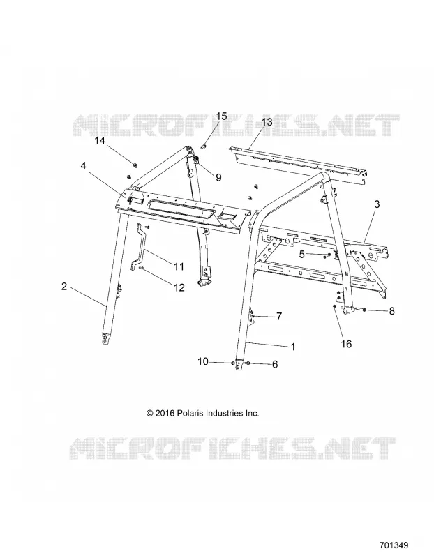 CHASSIS, CAB TELAIO