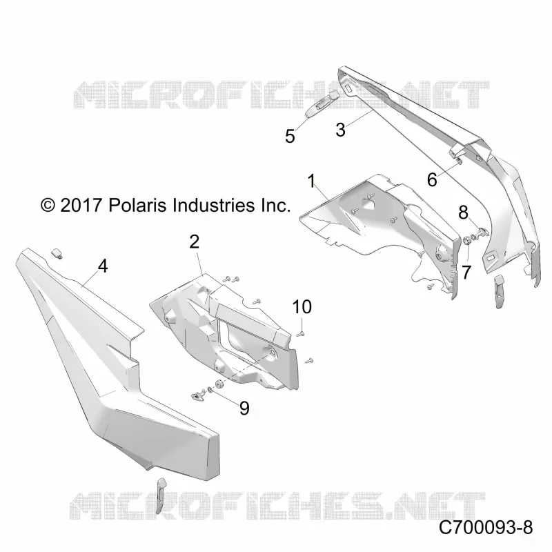 CARROZZERIA POSTERIORE FENDERS