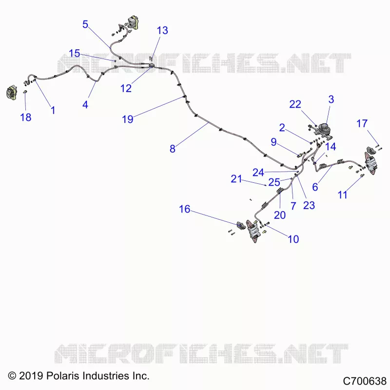 LINEE FRENO AND MASTER CYLINDER