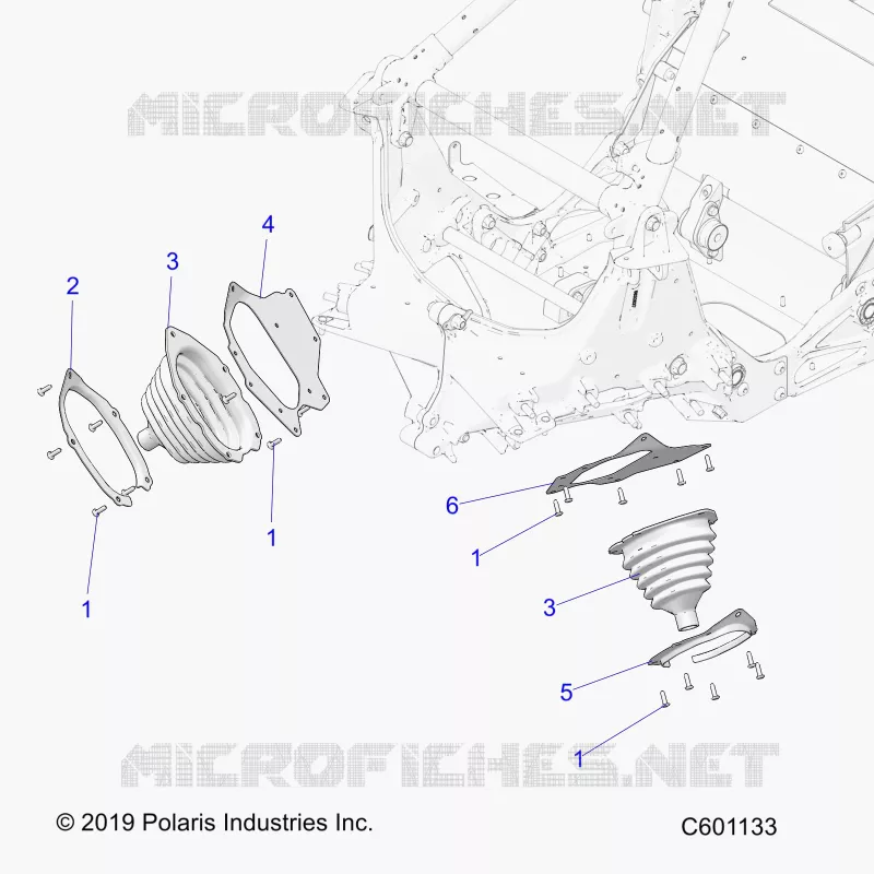 TELAIO, TIE ROD BOOT ASM.