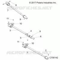 TRASMISSIONE, FRONT, MID, REAR PROP SHAFT