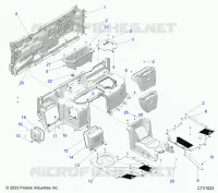 PAVIMENTO AND CLOSEOFF, REAR