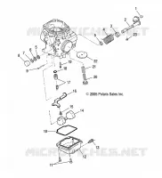 MOTORE, CARBURATORE, LOWER