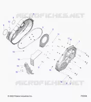 TRASMISSIONE, CLUTCH COVER, INNER/OUTER