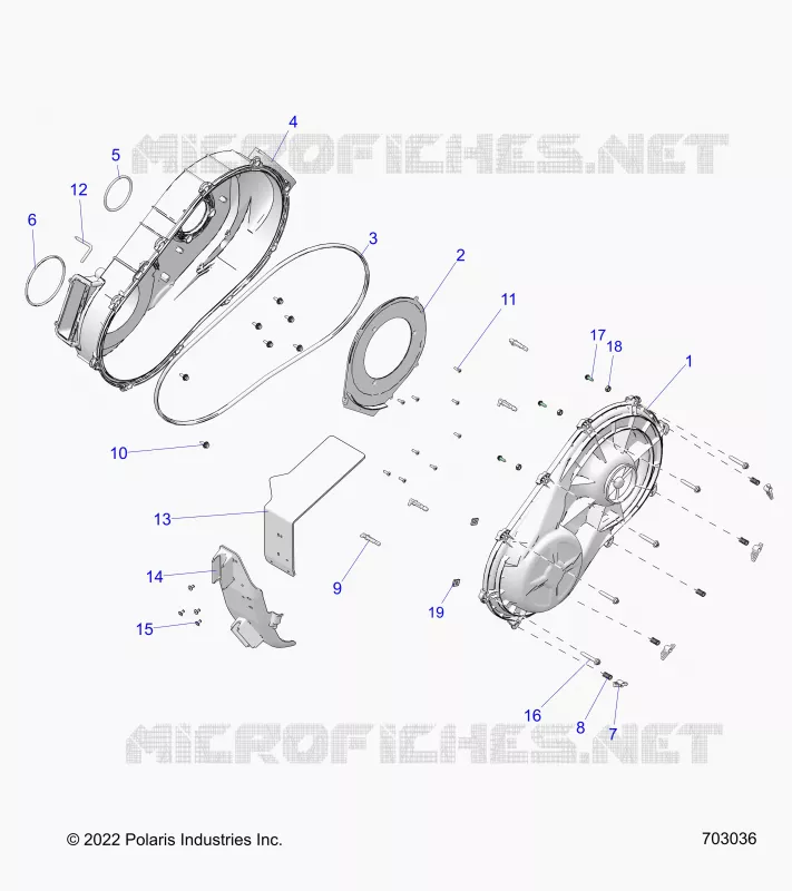 TRASMISSIONE, CLUTCH COVER, INNER/OUTER