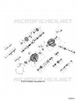 DRIVE TRAIN, PRINCIPALE SCATOLA INGRANAGGI INTERNALS