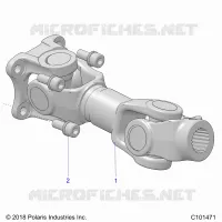 DRIVE TRAIN, PROP POSTERIORE ALBERO
