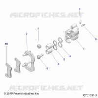 BRAKES, PINZA POSTERIORE